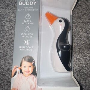 Pure Enrichment Thermo Buddy Penguin Ear Dual Scale LCD Display